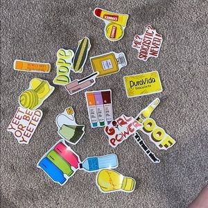 Stickers (while supplies last)